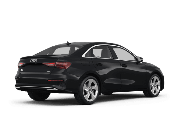 Audi A3  - Back view Audi A3  - Back view